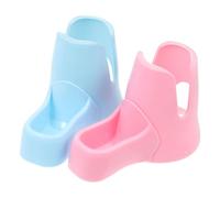 POPETPOP Hamster Water Bottle Stand 2pcs Plastic Kettle Bracket Practical Easy to Remove Holder for Daily Drinking Suitable for Rats and Hamsters