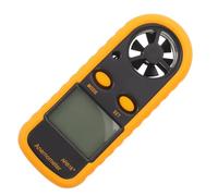 POPETPOP Handheld Digital Wind Speed Meter with Lcd Backlight, Portable Anemometer for Outdoor Air Flow and Marine Use, Sturdy Plastic and Metal Construction, for Researchers and Outdoor
