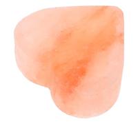 POPETPOP Handmade Heart-shaped Natural Mineral Salt Soap Bar for Face Wash and Deep Cleanse Exfoliating Massage Skincare Soap for Body and Foot Care at Home and Spa