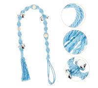 POPETPOP Hanging Dog Doorbell Macrame Potty Training Bell for Dogs Easy to Install Communication Device for Pet Training Stylish and Loud for Indoor Use