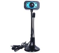 POPETPOP HD Computer Webcam Plastic Material, 1600x1200 Resolution with Built-in Microphone USB 2.0 for Laptop and Desktop for Video Conferencing and Chatting