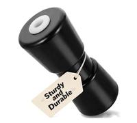 POPETPOP Heavy Duty Boat Trailer Rollers, 7.28 Rubber Bottom Guide Wheel, Boat Accessories for Rescue and Yacht Trailers Easy Installation