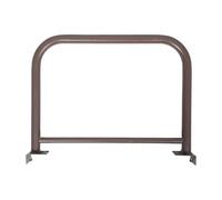 POPETPOP Heavy-Duty Ergonomic Handrail for Housekeeping Cart, Metal Replacement Cart Handle Grip for Cleaning Utility Trolley, Hotel Janitorial Laundry Room Spare Part