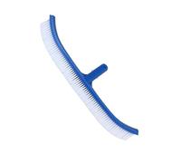 POPETPOP Heavy Duty Swimming Pool Brush 18 Inch with Stiff Polyethylene Bristles for Decks and Garages, Sturdy Cleaning Brush Withstands Rigorous Indoor and Outdoor Sweeping