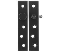 POPETPOP Hidden Door Pivot Hinge Stainless Steel Rotating 360 Degree Hinge for Shed and Cabinet Doors Medium Size