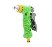 POPETPOP High Pressure Garden Hose Nozzle Sprayer with Trigger and Shock Handle Durable Plastic Water Gun for Car Washing Lawn Watering Roof and Sidewalk Cleaning Multi Functional Household