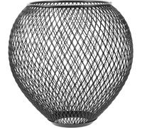 POPETPOP Hollow Out Lamp Shade Metal Lamp Shade 5.42x5.31x5.31in Iron Mesh Decorative Shape Vintage Style Not Easy to Wear Or Tear Comfortable and Warm Atmosphere Living Room Lighting Cover