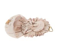 POPETPOP Holy Water Font and Reusable Wall Hanging Resin for Catholic Churches, Elegant Convenient to Use Indoor Entrance Decor for Church Scene Decoration