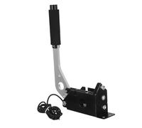 POPETPOP Hydraulic USB Racing Hand Brake for PC with Long Arm Emergency Drift Lever Compatible with Windows Systems for Sim Racing Games