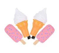 POPETPOP Ice Cream Hair Clips 4pcs Adorable Playful Design Resin Material Easy to Use, Creating Hairstyles for Everyday Use and Performance
