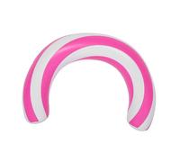POPETPOP Inflatable Curved Swimming Tube for PVC Pool Float for Swimming Floating and Water Activities for Summer Beach and Pool Parties Pink