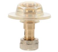 POPETPOP Inflatable Life Jacket Valve Core Replacement for Airbag with Iron Copper Base, Golden Colour, Ensures Safety and Easy Replacement for Emergency and Outdoor Use
