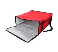 POPETPOP Insulated Pizza Bag 50x50x20.5cm Non-Woven Fabric Portable Thermal Food Warmer Suitable for Takeout and Catering