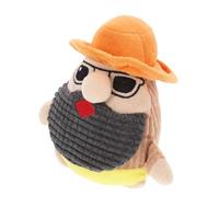 POPETPOP Interactive Dog Toy Squeaky Sound Plush Pirate Design for Safe Fun for Puppies Adult Dogs