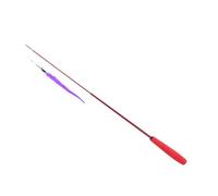 POPETPOP Interactive Random Cat Play Gift for Who Have for Friends and Cats for Pet Teaser Fishing Rod Training with Elastic Carbon Fibre Telescopic Design, Color