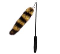 POPETPOP Interactive Telescopic Cat Wand with Replacement Heads, Ultra-long Pet Chasing Plaything for Indoor Kitten Exercise and Enrichment