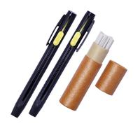 POPETPOP Invisible Tailors Chalk Set for Sewing - Replaceable Leather Fabric Marking Pens with Water Erasable Chalk - Patchwork Marking Tool for Dressmaking and Home Tailoring Projects