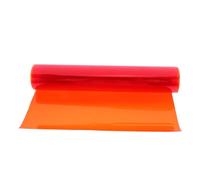 POPETPOP Iridescent Film Color Correction Sheets with Smooth Cutting Edge, Lightweight Pet Material, 66mm Size, for Photo Lighting and Video, Warm Light Diffuser Film for Spot Light Tints