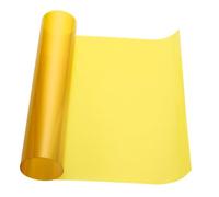 POPETPOP Iridescent Holographic Filter Film for Photo Correction 30cm x 100cm Yellow Self-adhesive Lighting Gel for Creative Diy Projects and Decorative Use