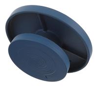 POPETPOP Iron Pottery Wheel Turntable with Bearing Connection and Nonslip Base Design, Rotating Platform for Clay Sculpting and Home Cake Making, Sturdy Blue Iron Craft Tool