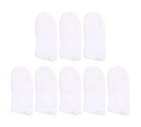 POPETPOP Kitten Dog Supplies Soft Tooth Tool Sleeves Cotton Toothbrushes Finger Kit Pet Professional Puppy Fingertip Massager White Use Baby Cat Brushing º Wipes Tongue