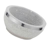 POPETPOP Korean Stone Bowl for Bibimbap Cooking Pot, Temperature Resistant Stone Material, Holds Heat Well, for Home Cooking and Stew Preparation