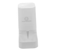 POPETPOP Large Capacity Pet Water Dispenser Bowl White Automatic Pet Drinking Feeder for Cats and Dogs Creative Non-spill Water Holder Suitable for Puppies