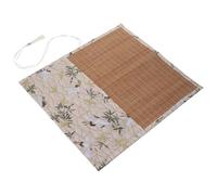 POPETPOP Large-Capacity White Cloth Roll up Brush Pen Case with Easy to Use Design and Prolong Brush Service Life, for Artists and Calligraphy Storage