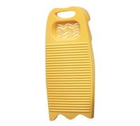POPETPOP Large Laundry Washboard for Hand Washing Clothes with Anti-slip Design and Sturdy Stand, Sturdy Pp Plastic Wash Board with Soap Holder, for Home Laundry Cleaning