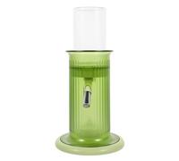 POPETPOP Leak-proof Hamster Water Bottle for Small Pets and Chinchillas, Easy to Use Vertical Feeder Made of Sturdy Polypropylene and Glass, for Cage Watering