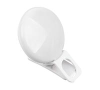 POPETPOP LED Selfie Lamp Ring Light Clip-on Portable Phone Supplementary Light USB Powered Cold and Warm White for Video Calls and Mobile Photography