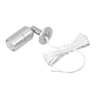 POPETPOP LED Spotlight 3w 6500k 85-265v for Display Cabinet Showcase | Stainless Steel Build, Silver Finish, Simple Design, Easy Installation, Accent Lighting for Retail Display