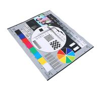 POPETPOP Lens Test Chart Resolution Test Chart Paper Material High-resolution Color Accuracy Evaluation Resolution Calibration for Cctv Installation and Calibration
