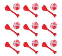 POPETPOP Lightweight Plastic Fabric Dart Board Sticky Balls Set with Safe Darts for Indoor Sport Party Games and Family Gatherings, Pink Game Hook and Loop Balls to Enhance Athletic Ability