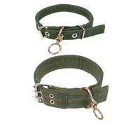 POPETPOP Livestock Collars Sturdy Canvas Adjustable for 2pcs Sheep Wear-resistant Animal Collars and Dogs Suitable for Outdoor Use in Husbandry Supplies