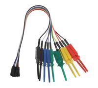 POPETPOP Logic Analyzer Hooks on Electronics Debugging for and Test Probe Applications Pcb Debugging Clips Test Lead Set Micro Grabber with Heat-resistant Plastic Material Breadboard