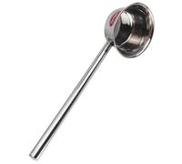 POPETPOP Long Handle Stainless Steel Water Ladle Kitchen Dipper for Plant Watering and Household Use Thickened 58cm Scoop Bailer for Cooking and Dining