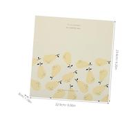 POPETPOP Loose Leaf Scrapbook Holder with Stable Adhesive Pages for Dried Flower Specimens Fade Resistant Floral Album Organizer for Educational Decorative DIY Plant Collection Projects