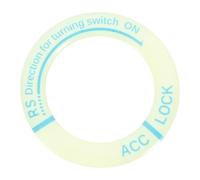 POPETPOP Luminous Ignition Switch Trim Ring for Car with Adhesive Glue, Easy Visibility in The Dark and Built to Last, Adds A Touch of Style to Your Vehicle Interior