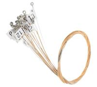POPETPOP Lyre Brass Strings Set with Nylon 19 Strings for Small Harp Sturdy Musical Instrument Part