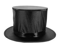 POPETPOP Magic Hat Prop for Wizard and Clown Costume Halloween Black | Cloth Build, Stylish Creative Look, Easy Carry Wear, Theatre Cosplay Use, for Clowns
