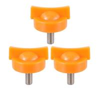 POPETPOP Manual Citrus Juicer Screw Replacement 3Pcs Plastic Parts for Hand Press Squeezer Compatible Fruit Juice Machines