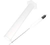 POPETPOP Maple Syrup Hydrometer Kit Glass Density Measuring Tools with Accurate Brix Scale and Test Cup for Home Syrup Production and Quality Assessment
