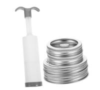 POPETPOP Mason Jar Vacuum Sealer Kit Food Grade Vacuum Sealing Lids for Various Jar Airtight Food Preservation for Canning and Storage Needs