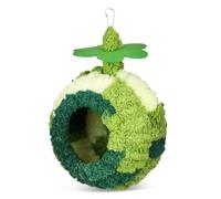 POPETPOP Medium Parrot Nest Comfortable Bird Bed Swing Parakeet Nesting Bed Birdcage Accessory Soft Warm Birdcage Nest for Winter