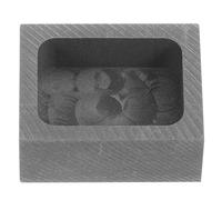 POPETPOP Metal Casting Graphite Mold with High Thermal Stability Ingot Mold Suitable for Test Analysis and Jewelry Making Supplies for Precious Metal Casting