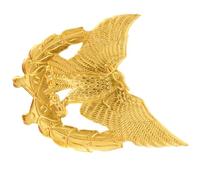 POPETPOP Metal Eagle Badge Pin for Security Uniforms Decorative Lapel Pin with Distinctive Large Eagle Design Stylish Garment Accessory for Professional Appearance