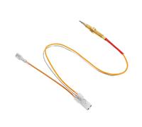 POPETPOP Metal Stove Thermocouple Double-wire Needle with Ceramic Protection Cover for Gas Cooker Replacement Part, Easy Installation and Real-time Monitoring for Gas Stove Safety Random Random Color