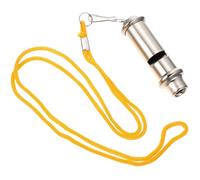 POPETPOP Metal Whistle Stainless Steel Bird Training Tool for Pigeons and Parrots Portable Loud Sound Trainer with Lanyard for Effective Recall and Behavior Training