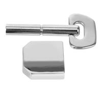 POPETPOP Metronome Accessories Set for Piano Mechanical Metronome Silver Pendulum Sliding Block and Winding Key Musical Instrument Parts and Replacement